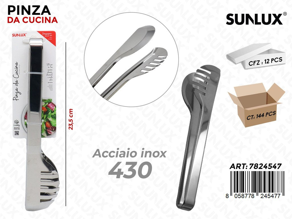 Pinza da Cucina Acciaio 430 23.5CM