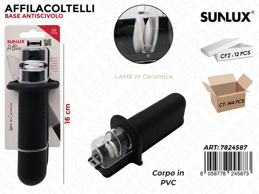 Affilacoltelli c/ Lama Ceramica 16CM