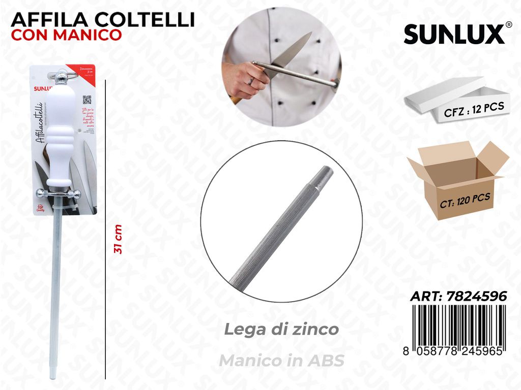 Affila Coltelli in Lega di Zinco 31CM