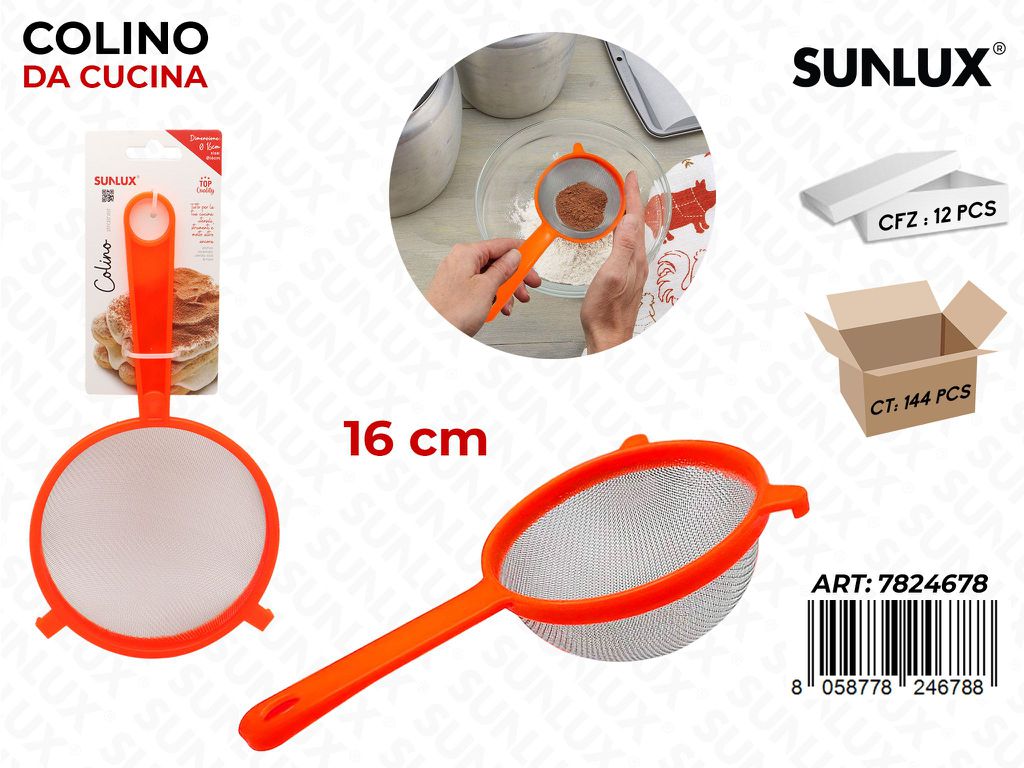Colino da Cucina Rete in Allum. D. 16CM