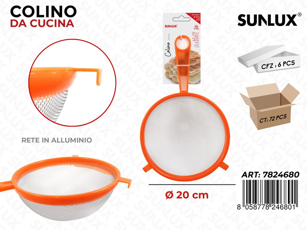 Colino da Cucina Rete in Allum. D. 20CM