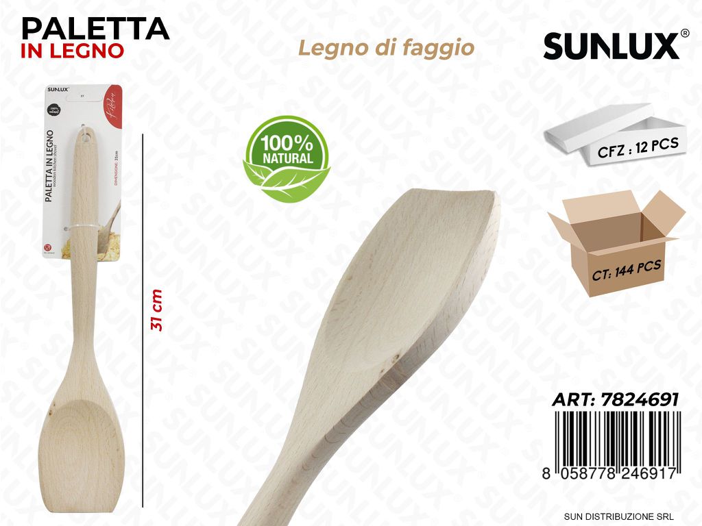 Paletta in Legno di Faggio 31CM
