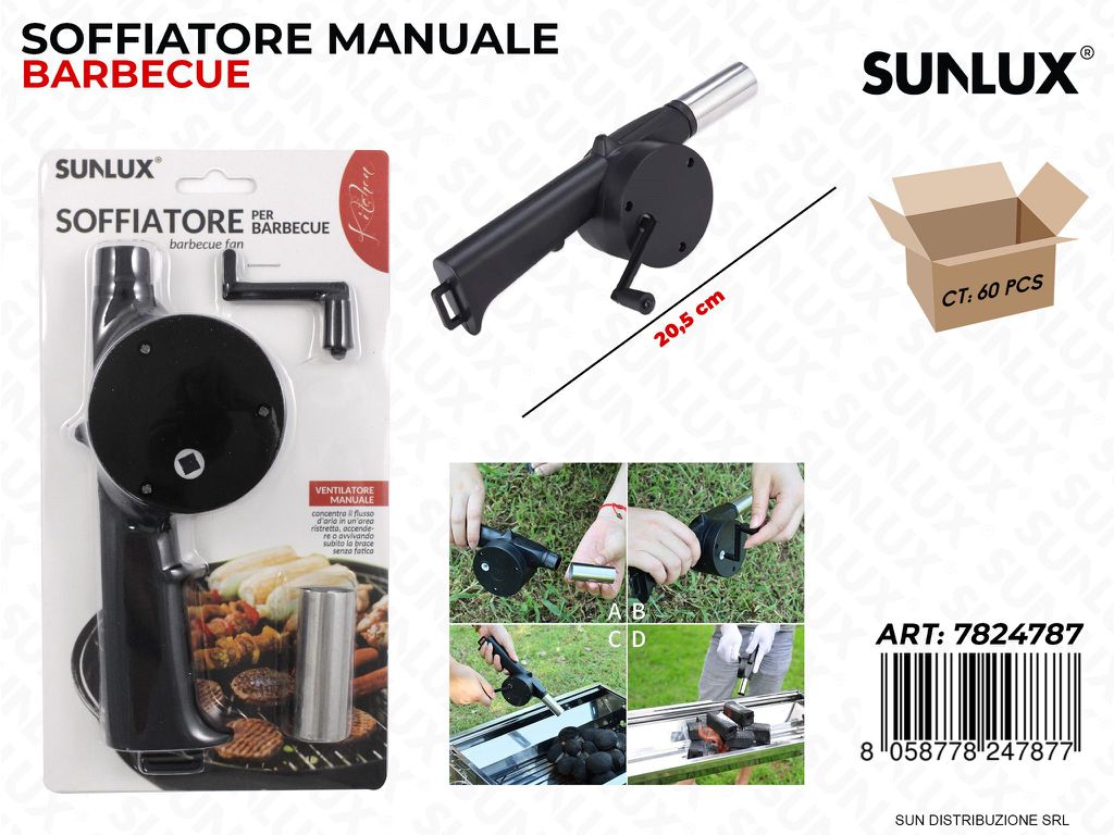 Soffiatore Manuale Bbq 20.5CM