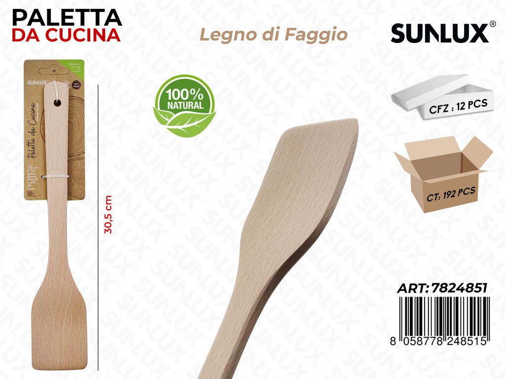 Paletta da Cucina Legno Faggio 30.5CM