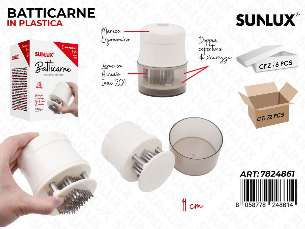 Sunlux Batticarne in Plast. Acc. 204 11CM
