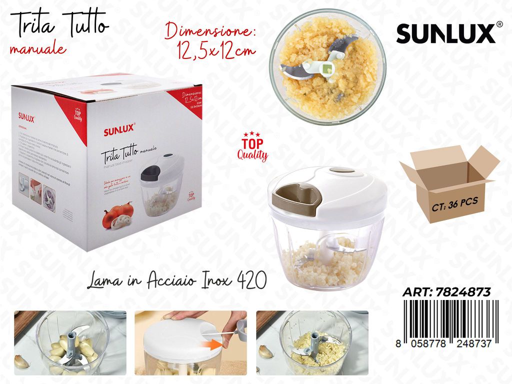 Sunlux Trita Tutto Manuale Acc. 420 12.5*12CM