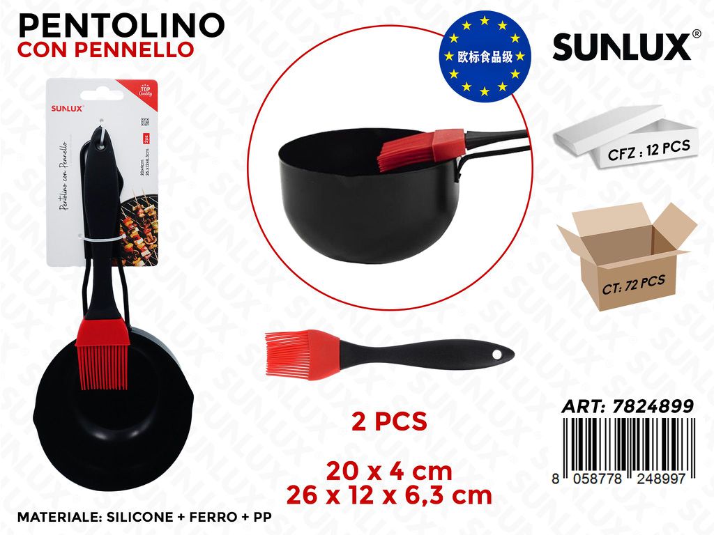 Sunlux Pentolino c/Pennello 2PCS Mis.ass.