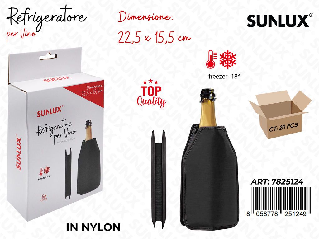 Sunlux Refrigeratore per Vino 22.5*15.5CM