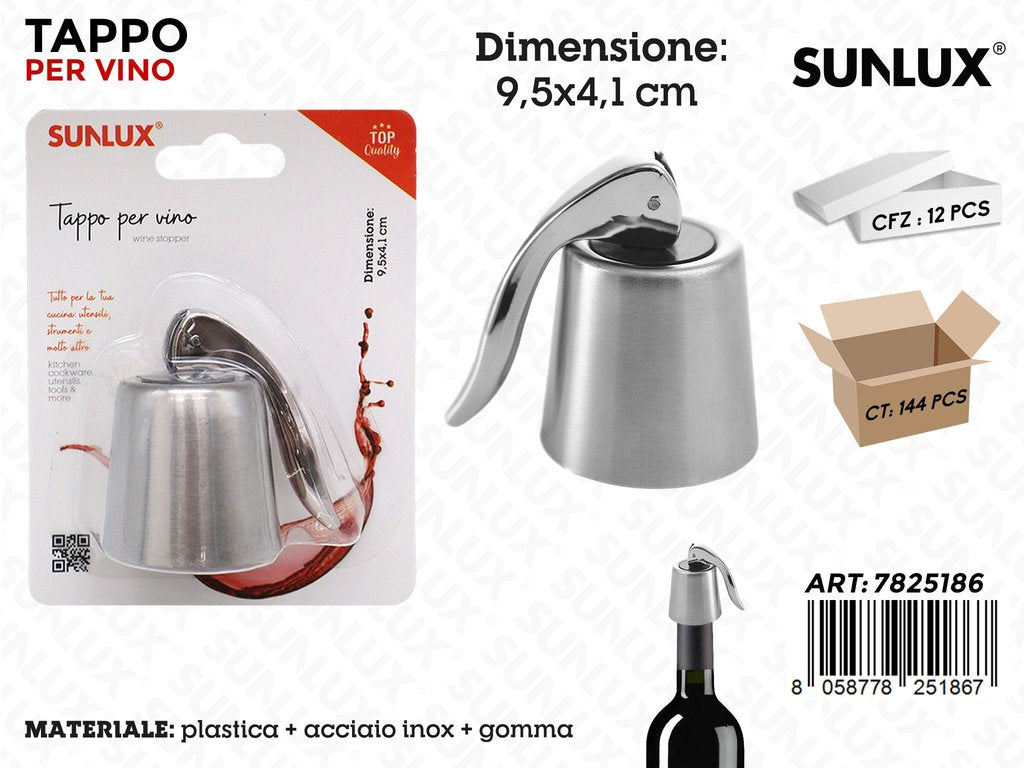 Sunlux Tappo per Vino 9.5*4.1CM