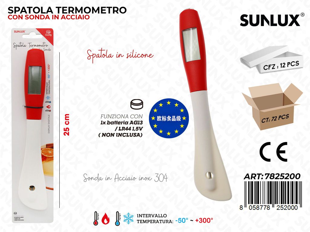 Sunlux Spatola Termometro Acc. 304 25CM