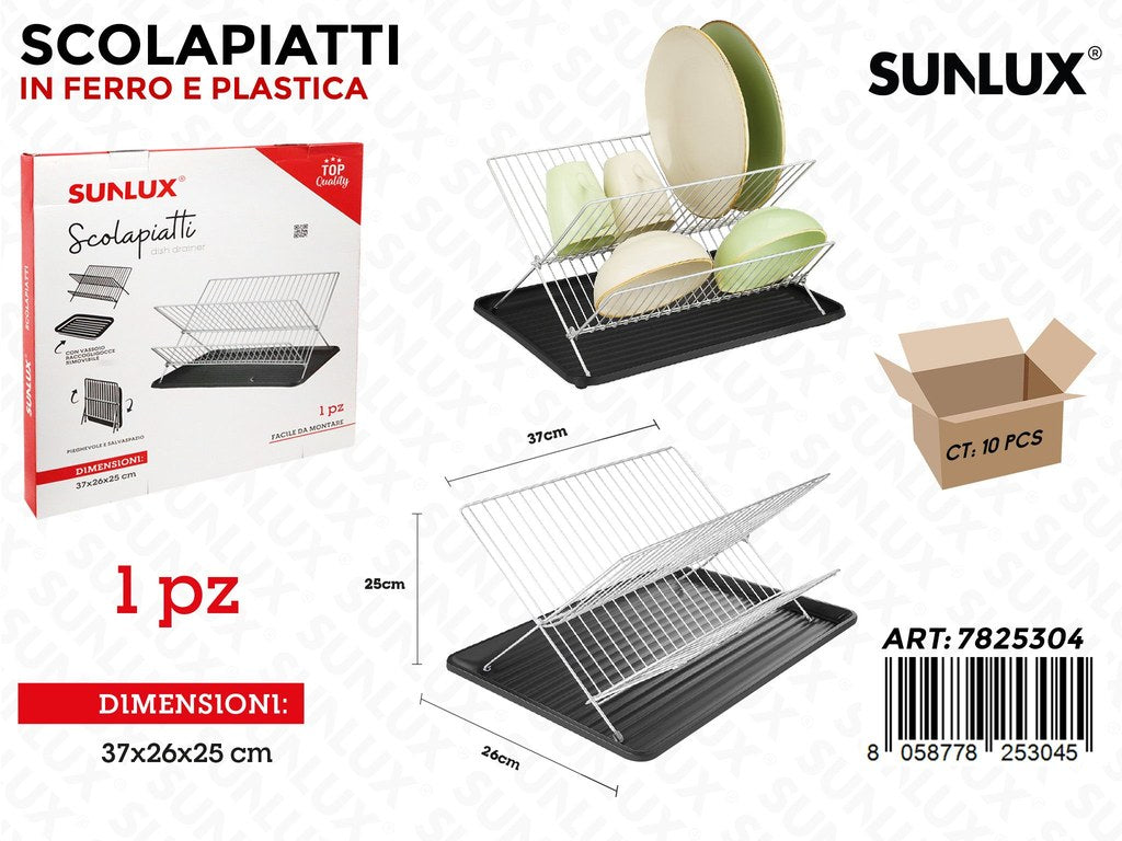 Sunlux Scolapiatti Ferro 37*26*25CM