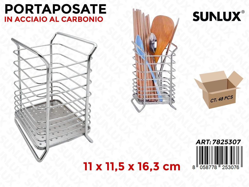 Sunlux Portaposate in Acc. 11*11.5*16.3CM