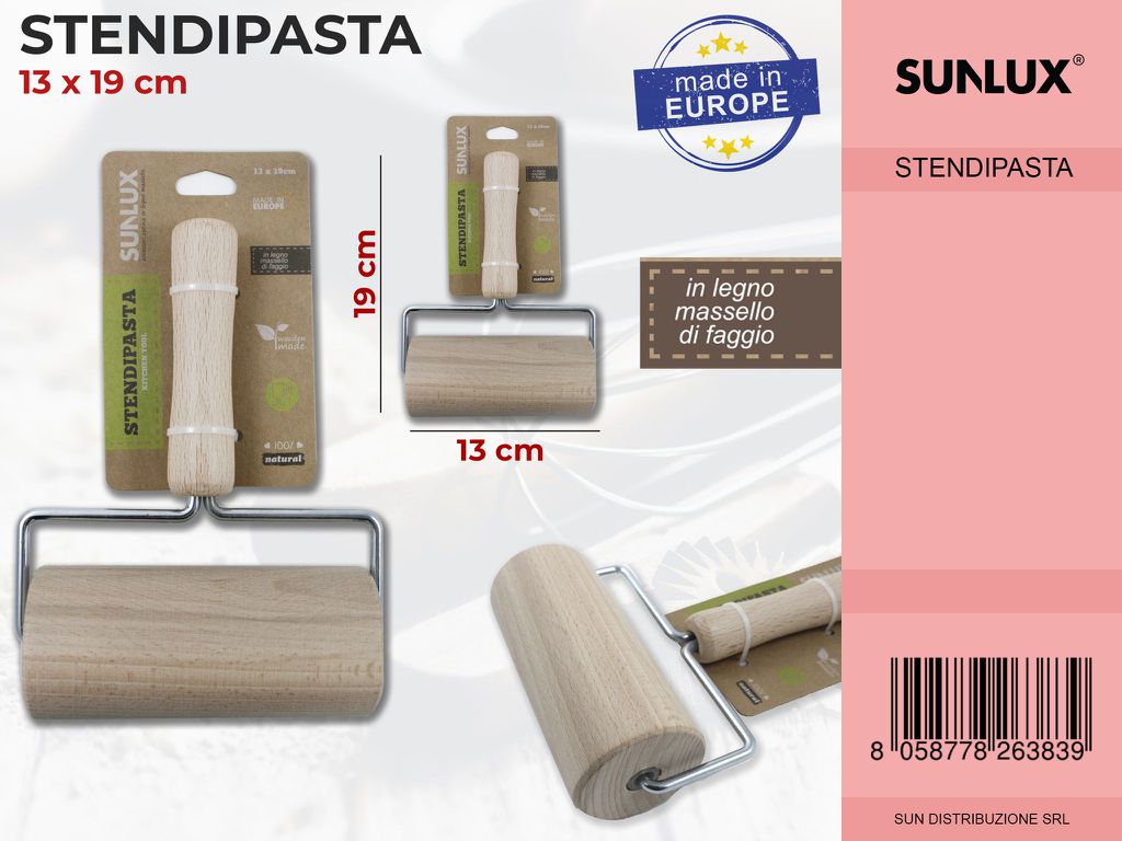 Stendipasta in Legno di Faggio 13*19 Cm