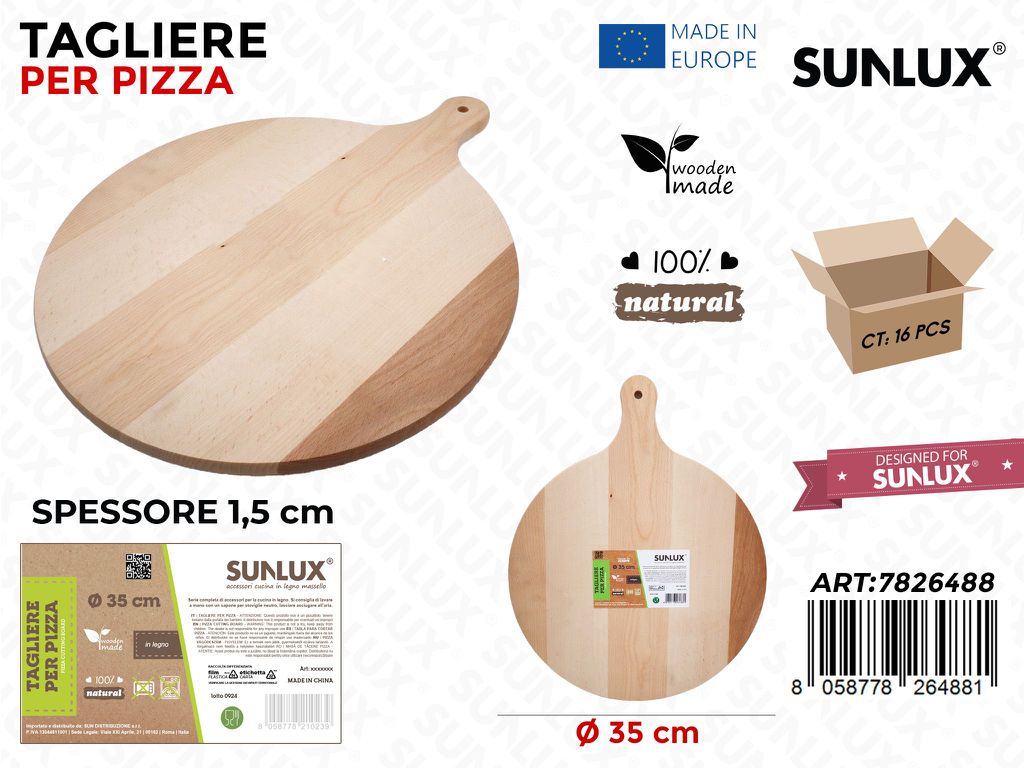 Tagliere per Pizza D.35CM