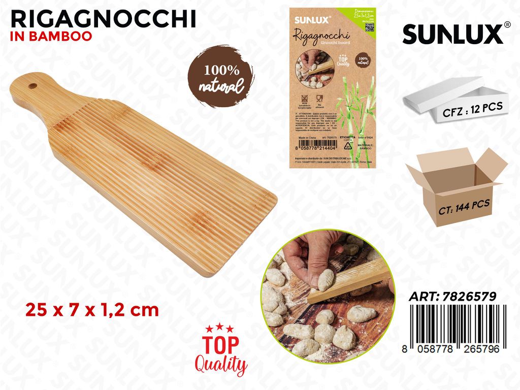 Sunlux Rigagnocchi in Bamboo 25*7*1.2CM