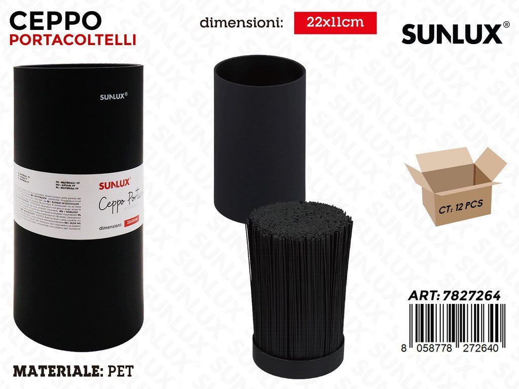 Sunlux Ceppo Portacoltelli 22*11CM