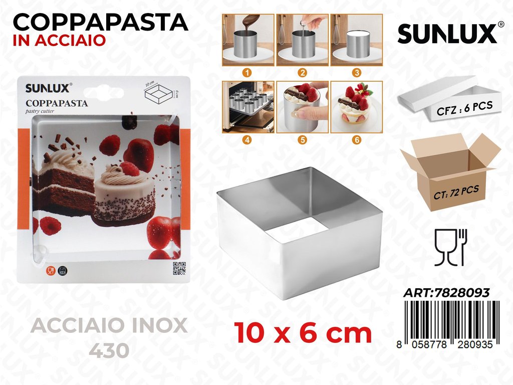 Sunlux Coppapasta Acc. 430 10*6CM