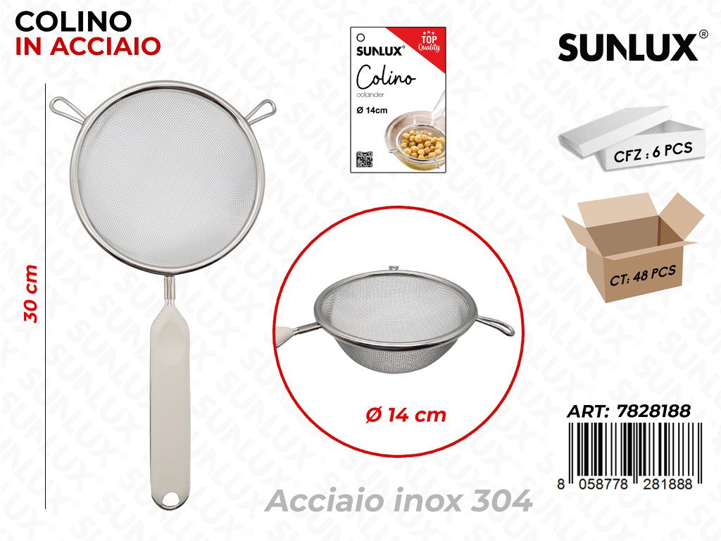 Sunlux Colino Acc.inox 304 D.14CM