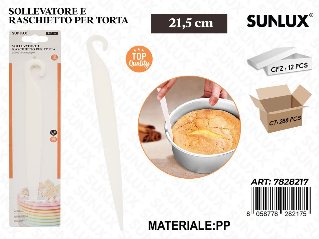 Sunlux Sollevatore e Raschietto Torta 21.5CM