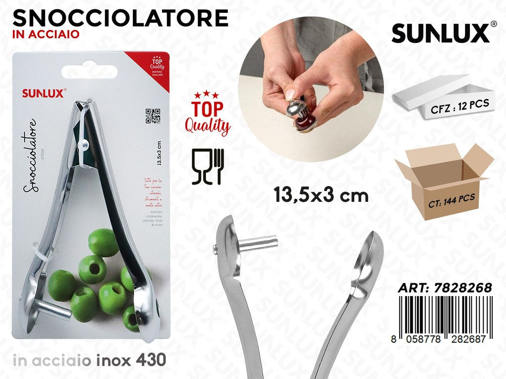 Sunlux Snocciolatore Acc.inox 430 13.5*3CM