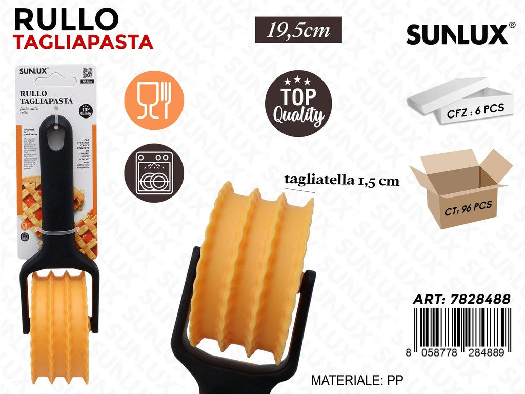 Sunlux Rullo Tagliapasta Pp 19.5CM Tagliatella 1.5CM