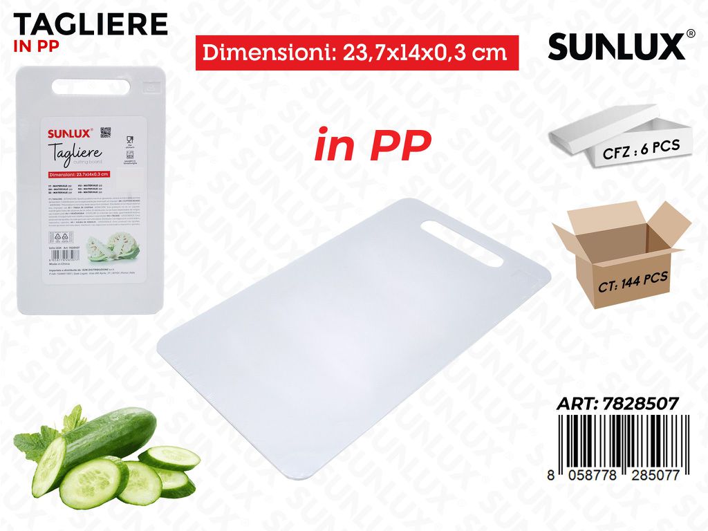 Sunlux Tagliere Pp 23.7*14*0.3CM