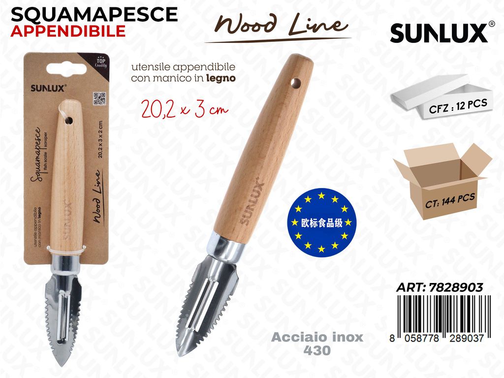 Sunlux Wood L. Squamapesce Acc. 430 20.2*3CM