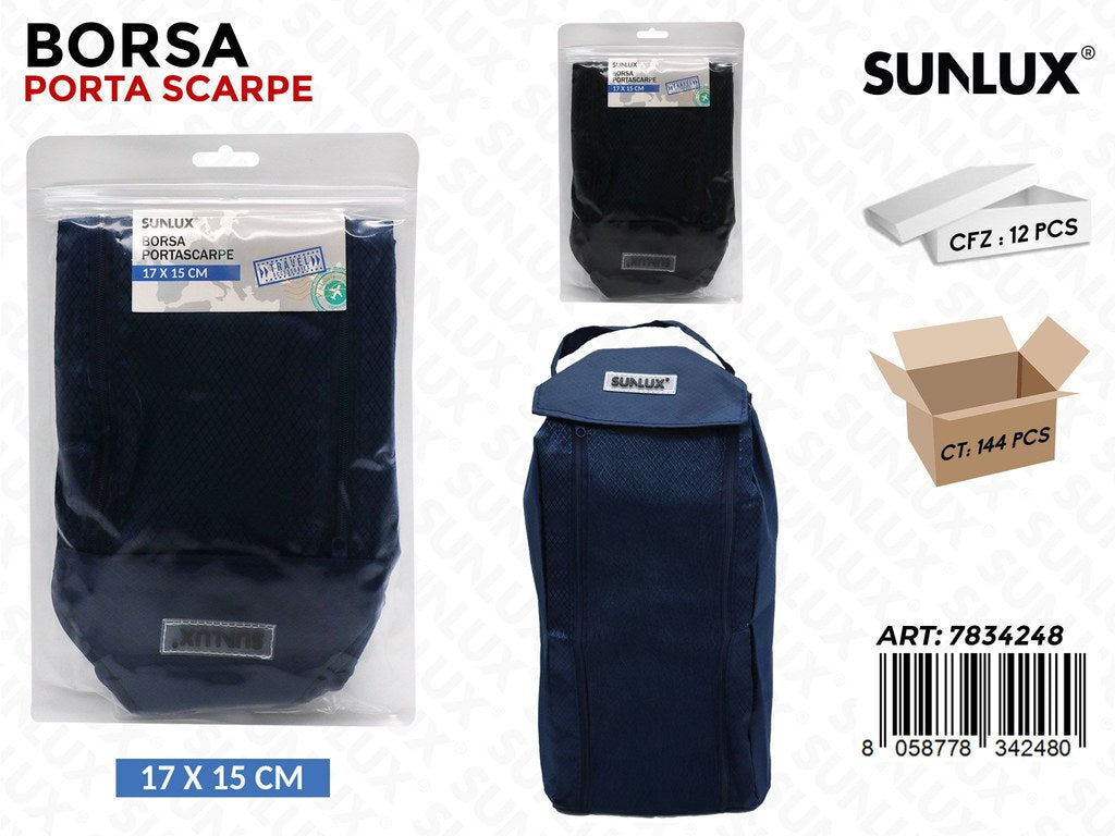 Sunlux Borsa Portascarpe Col. Ass. 17*15CM