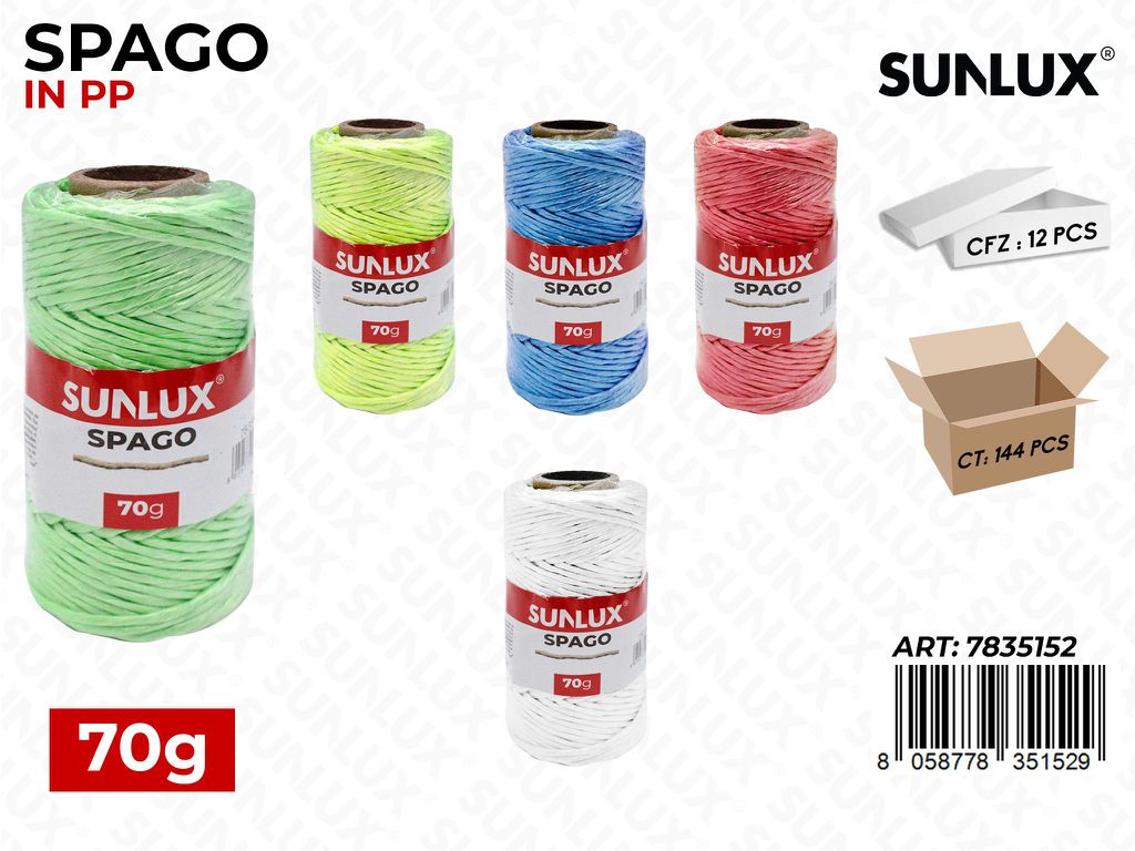 Filo Spago in Pp Col. Ass. 70GR