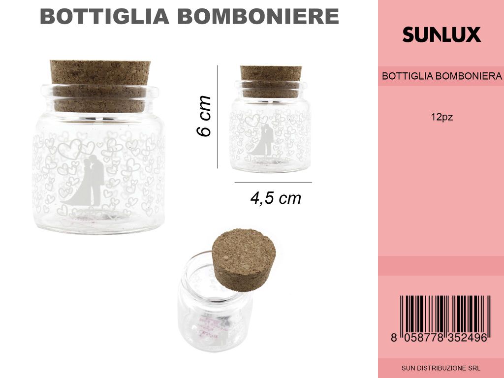 Bottiglia Bomboniere Matrimonio 4.5*6CM