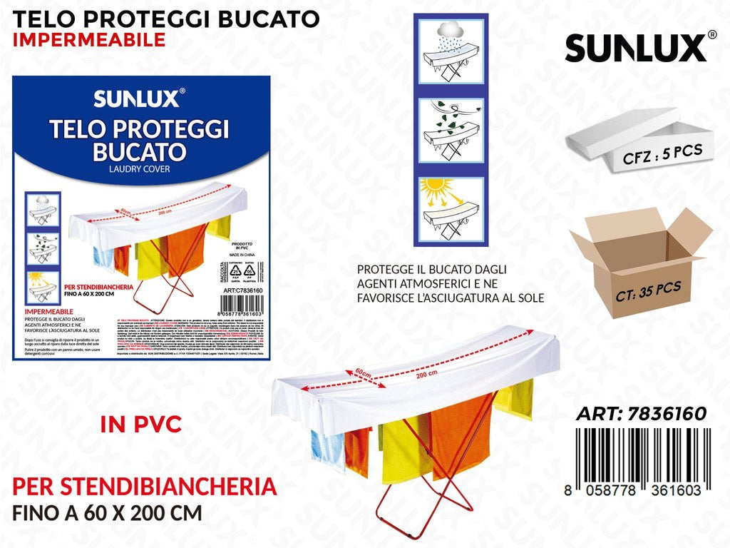 Telo Proteggi Bucato Impermeabile 60*200CM