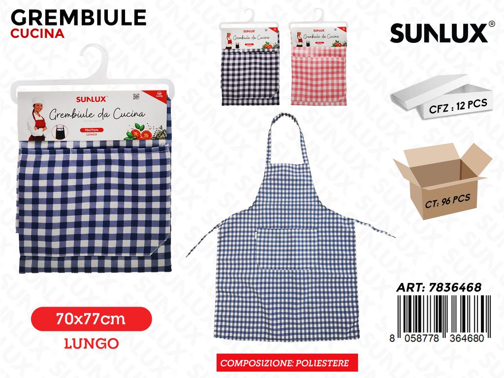 Sunlux Grembiule Cucina Ass. 70*77CM