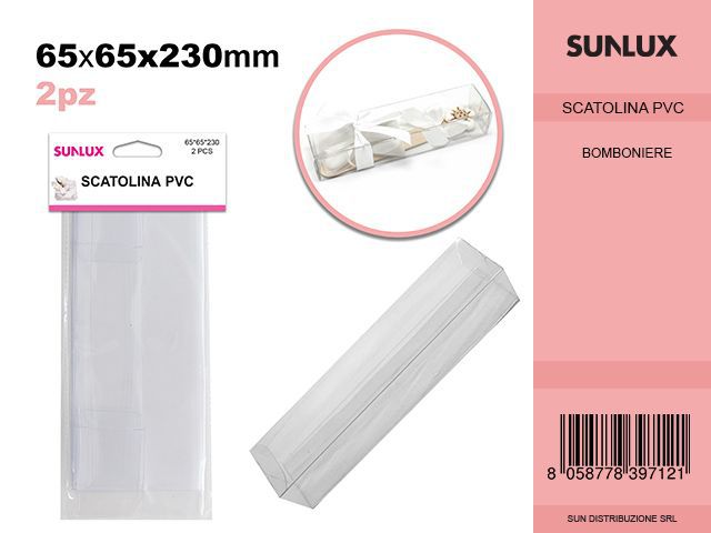 Scatola Pvc 2PCS 65*65*230