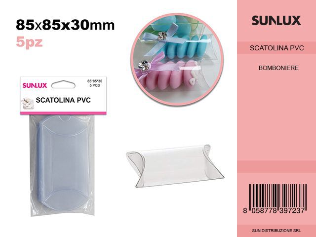 Scatola Pvc 5PCS 85*85*30