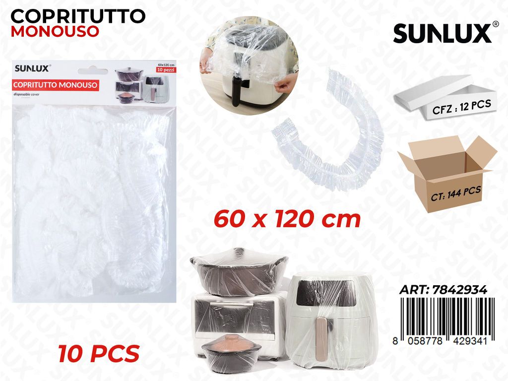 Sunlux Copritutto Monouso 10PCS 60*120CM