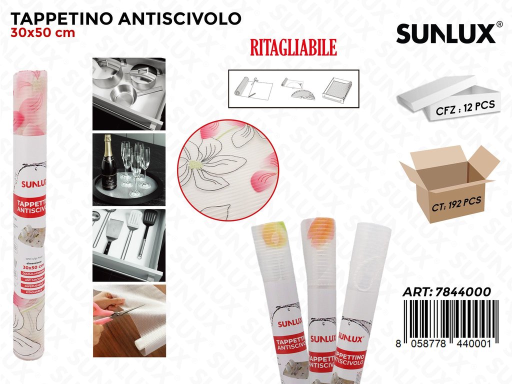 Tappeto Antiscivolo Fant.ass. 30*50CM