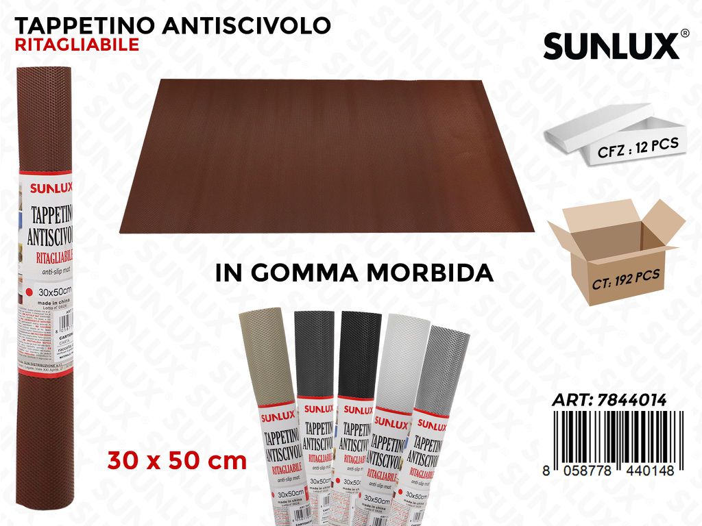 Tappetino Antiscivolo Col.ass. 30*50CM