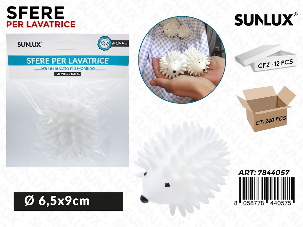 Sunlux Sfere per Lavatrice 6.5*9CM