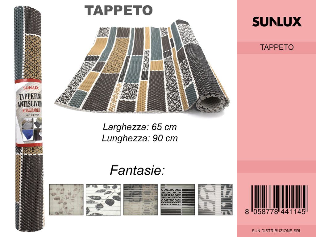 Tappeto Antiscivolo Fant. Ass. 65*90CM