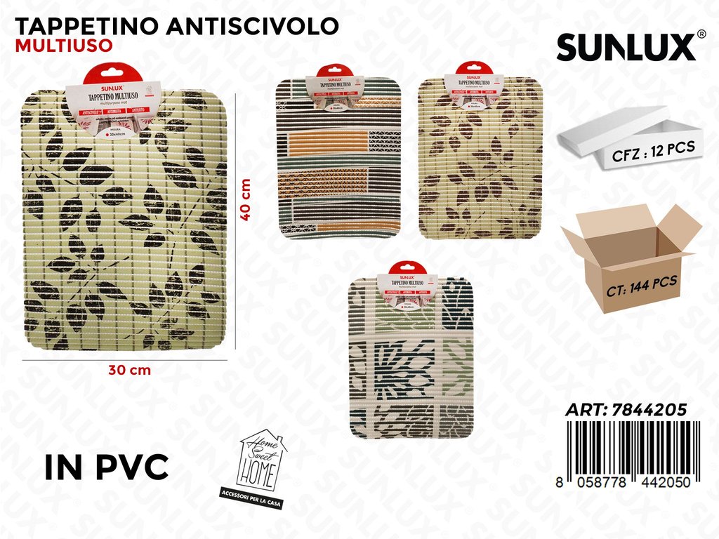 Tappeto Antiscivolo Multiuso Ass. 30*40CM