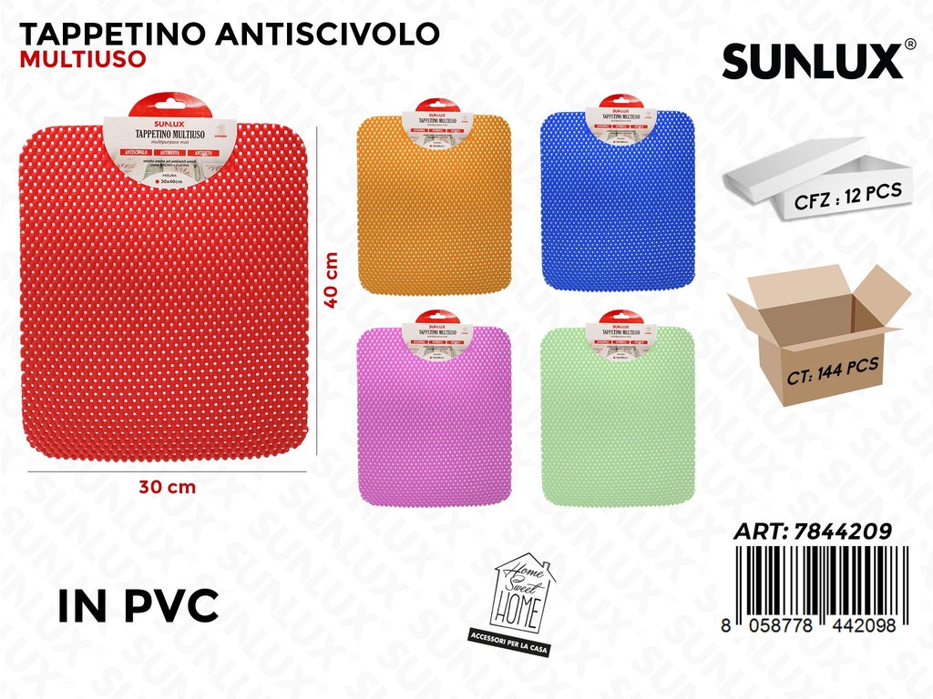 Tappeto Antiscivolo Multiuso Ass. 30*40CM