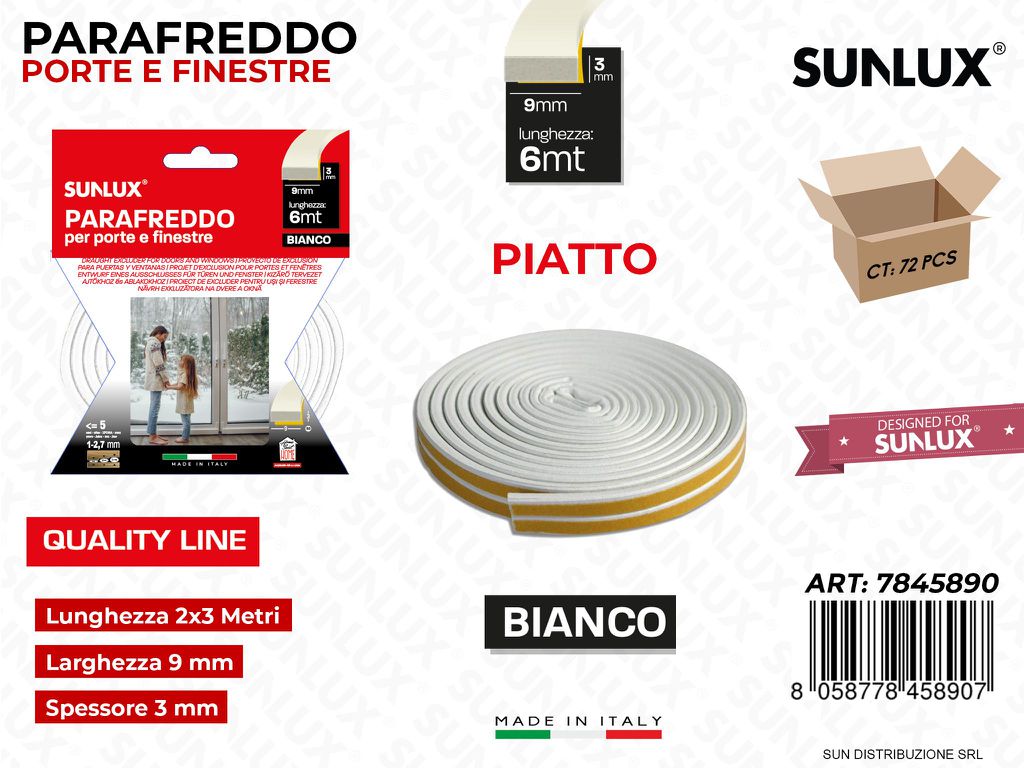 Parafreddo Adv Bia. 3MT*9*3MM Piatto