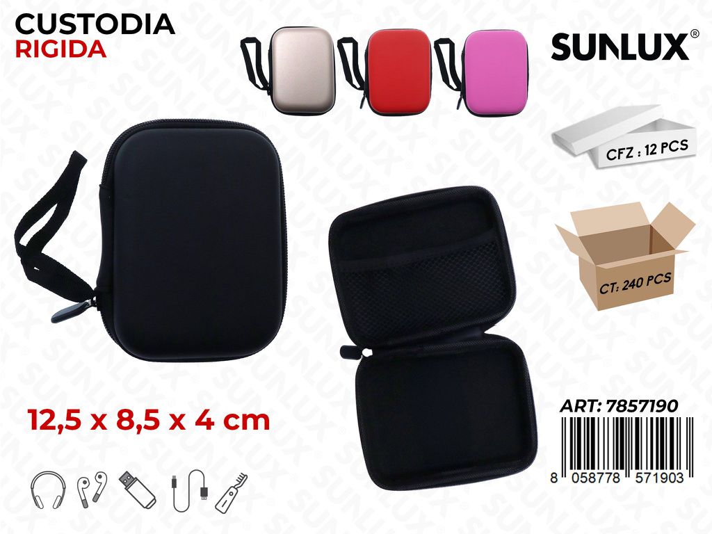 Sunlux Custodia Rigida Col.ass. 12.5*8.5*4CM