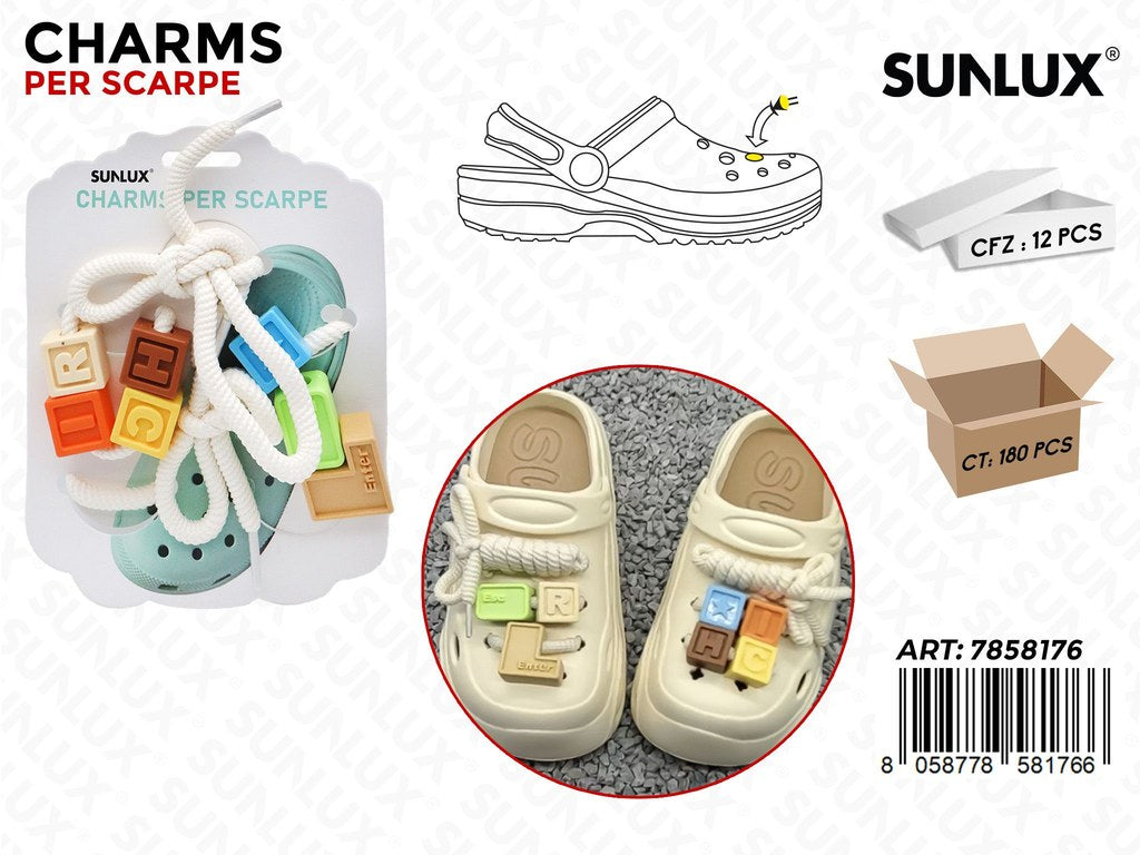 Sunlux Charms per Scarpe Ass.