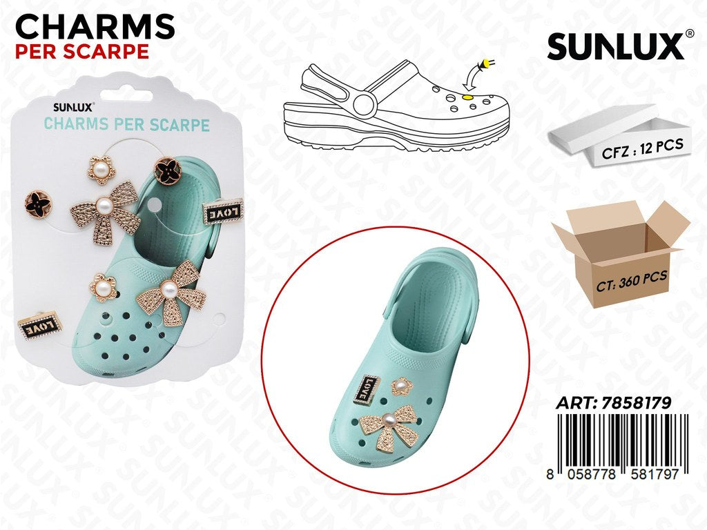 Sunlux Charms per Scarpe Ass.