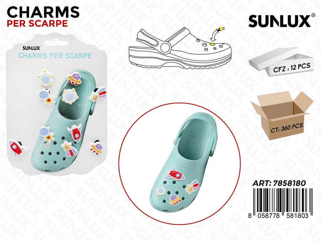 Sunlux Charms per Scarpe Ass.