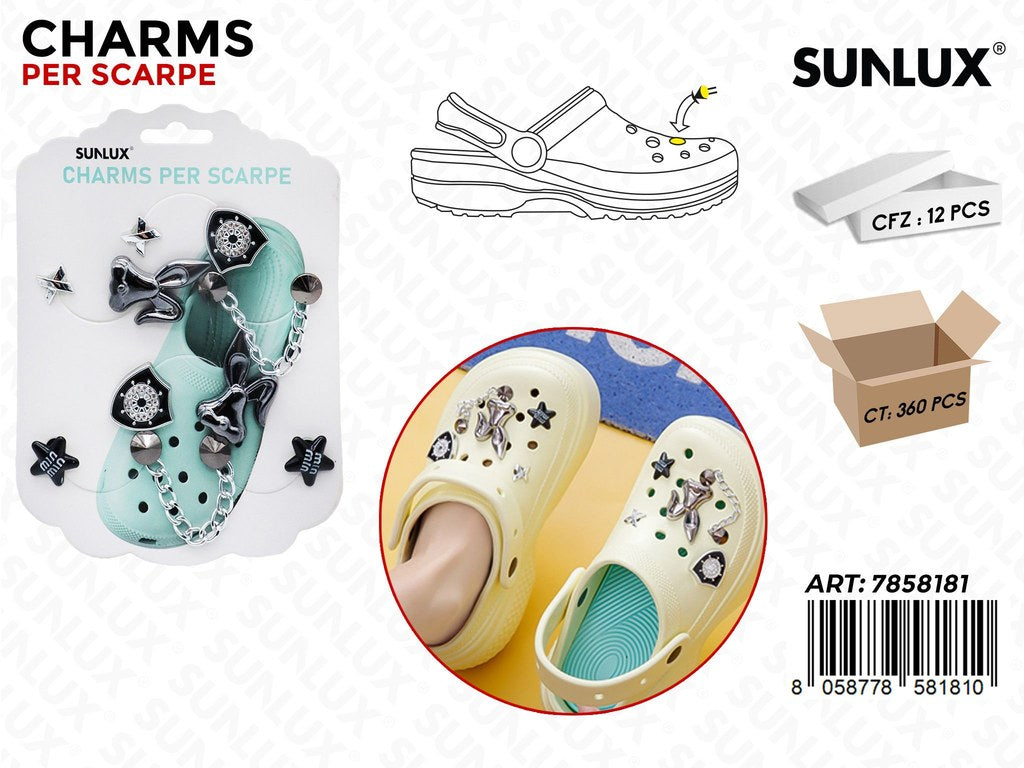Sunlux Charms per Scarpe Ass.