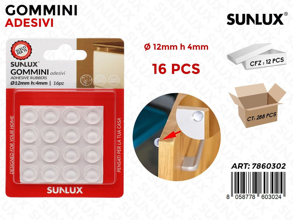 Sunlux Gommini Adv 16PCS 12*4MM