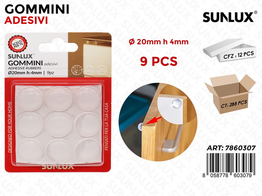 Sunlux Gommini Adv 9PCS 20*4MM