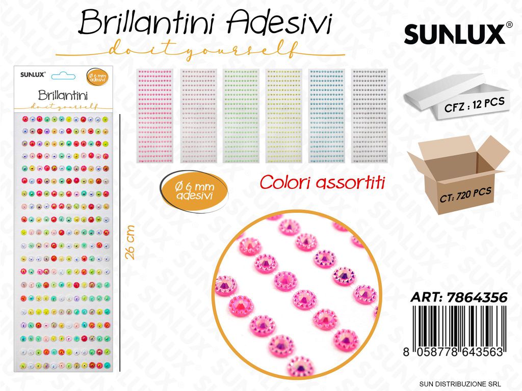 Brillantini Adv Col. Ass. D.5MM*26CM